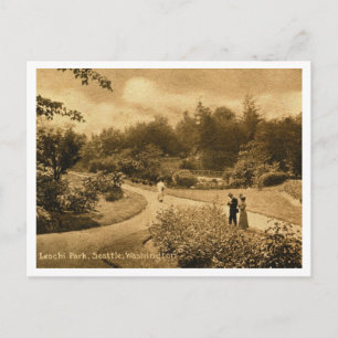 Carte Postale Seattle WA Leschi Park Vintage 1910