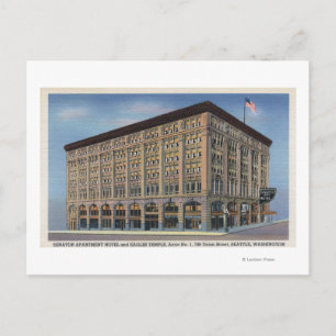 Carte Postale Seattle, Washington - La position du sénateur Apt