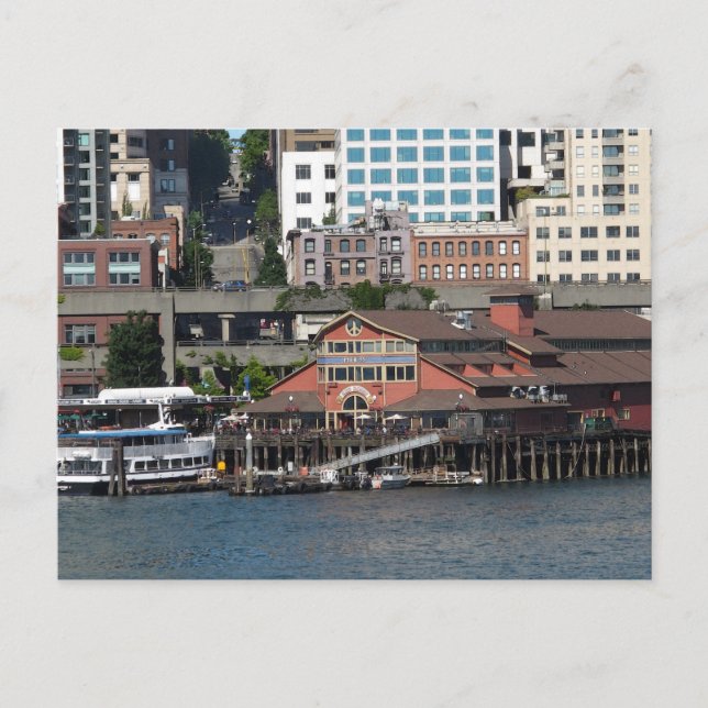 Carte Postale Seattle Waterfront... (Devant)