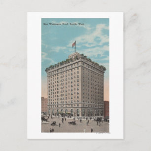 Carte Postale Seattle, WAView du Washington Hotel