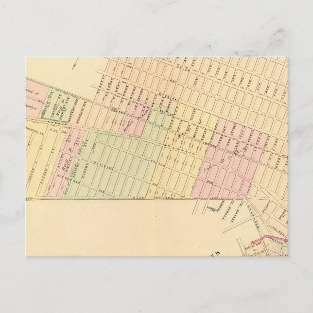 Carte Postale Sec 9 Est New York (Devant)