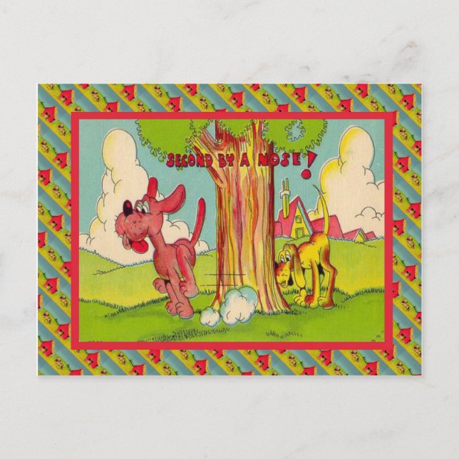 Carte Postale Seconde par un nez (Devant)