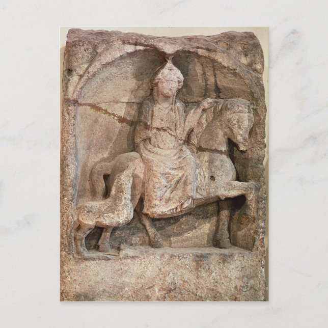 Carte Postale Secours représentant Epona, déesse gauloise (Devant)