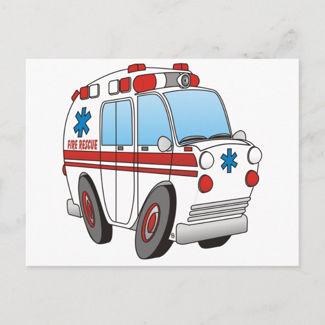 Carte Postale secourt 3D (Devant)