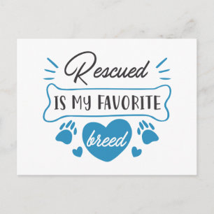 Carte Postale Secouru Est Ma race préférée