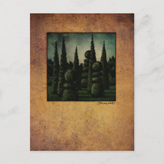 Carte Postale Secret Moonrise Garden Art