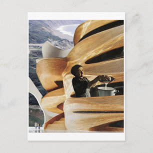Carte Postale Secrets à la fabrication du fromage -