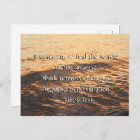 Secrets de l'univers Citation (Nikola Tesla)