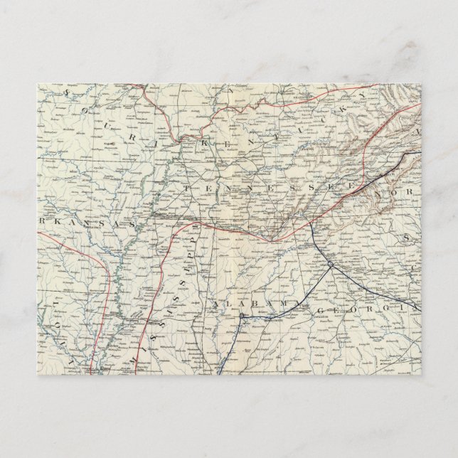 Carte Postale Section américaine de Colton (Devant)