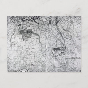 Carte Postale Section d'une feuille de l'enquête