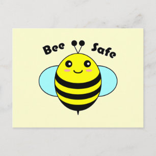 Carte Postale Sécurité des abeilles 1