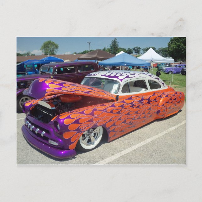 Carte Postale Sedan flammé (Devant)