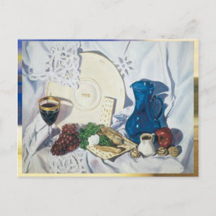 Carte Postale Sédeur de passover