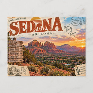 Carte Postale Sedona Arizona