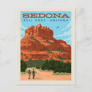 Carte Postale Sedona, Arizona   Bell Rock