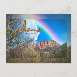 Carte Postale Sedona, Arizona - Paysage en arc-en-ciel de montag
