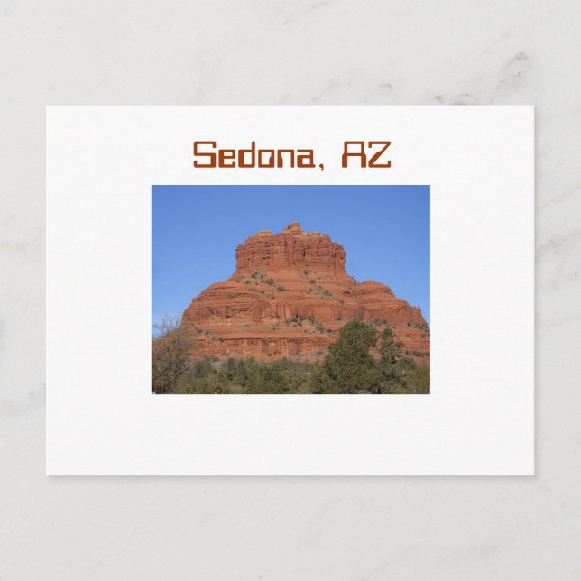 Carte Postale Sedona, AZ (Devant)