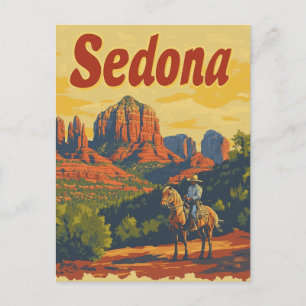 Carte Postale Sedona vintage