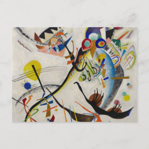 Carte Postale Segment bleu