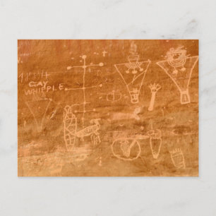 Carte Postale Sego Canyon Petroglyphes, Utah