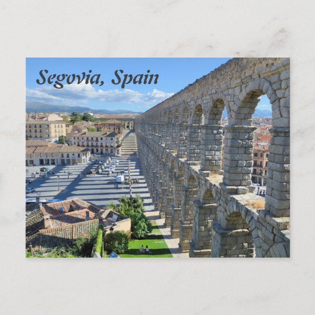 Carte Postale Ségovie, Espagne (Devant)