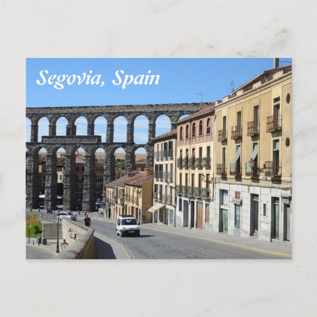 Carte Postale Ségovie, Espagne (Devant)