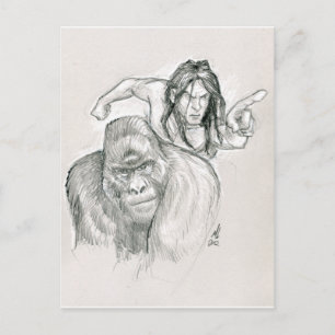 Carte Postale Seigneur de la jungle
