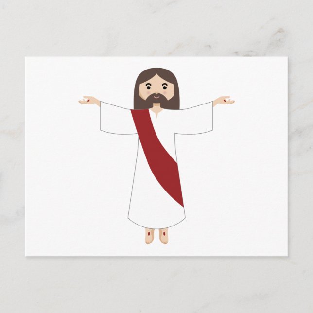 Carte Postale Seigneur Jésus Christ (Devant)