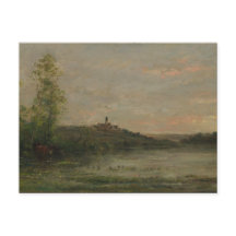 Seine Morning Charles-François Daubigny Imprimer