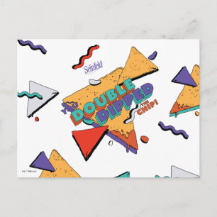 Carte Postale Seinfeld   Vous avez deux fois trempé la puce