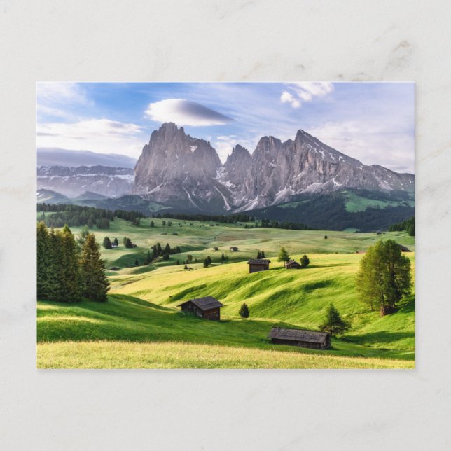 Carte Postale Seiser Alm | Alpes Dolomites, Italie (Devant)