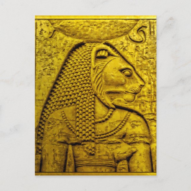 Carte Postale Sekhmet (Devant)