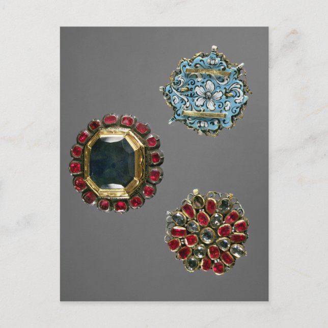 Carte Postale Sélection de broches costumées (Devant)