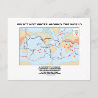 Sélectionnez Les Points Chauds Dans Le Monde