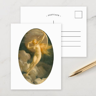 Carte Postale Séléné, déesse de la Lune   Jules Machard