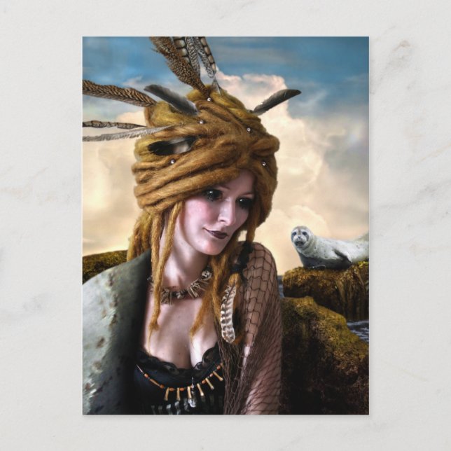 Carte postale Selkie (Devant)