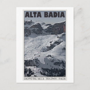 Carte Postale Sella Ronda - Alta Badia Run 20