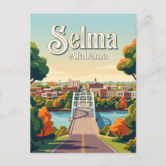Carte Postale Selma États-Unis (Devant)