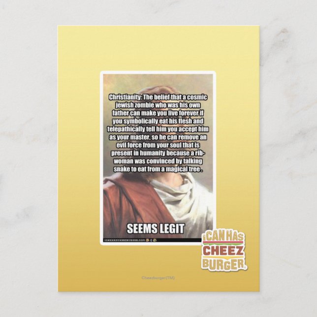 Carte Postale Semble Legit (Devant)