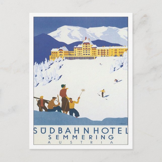 Carte Postale Semmering Autriche (Devant)