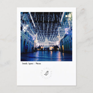 Carte Postale Senado Carré à Noël