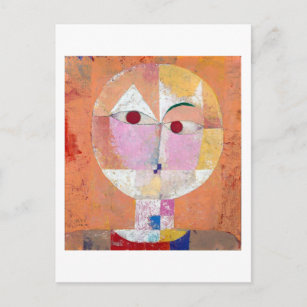 Carte Postale Senecio, Paul Klee