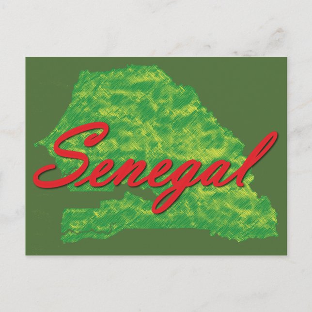 Carte Postale Sénégal (Devant)