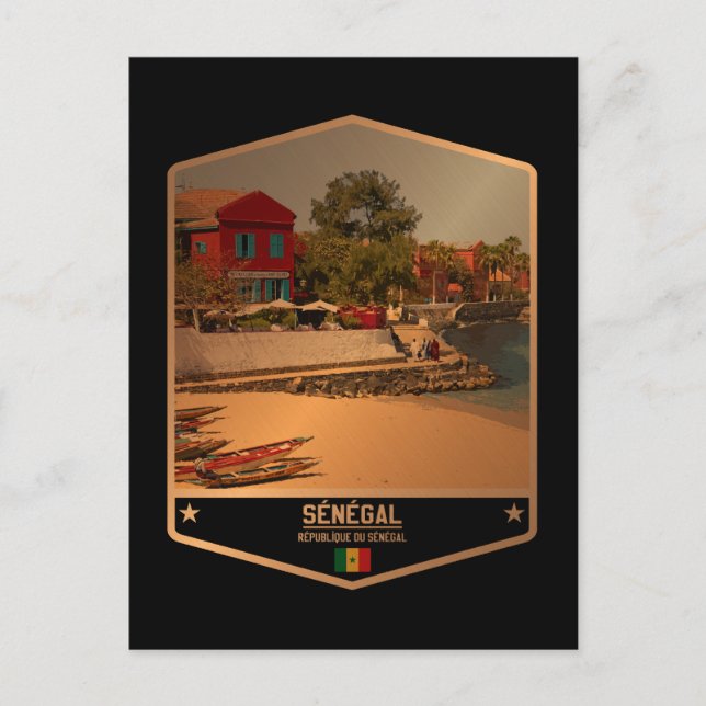 Carte Postale Sénégal (Devant)
