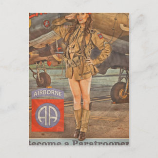 Carte Postale S'Engager Dans Le 82e Commandement Aérien