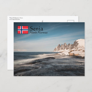 Carte Postale Senja Norvège