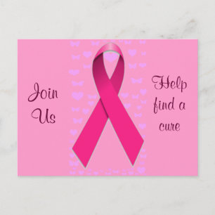 Carte Postale Sensibilisation au cancer du sein_