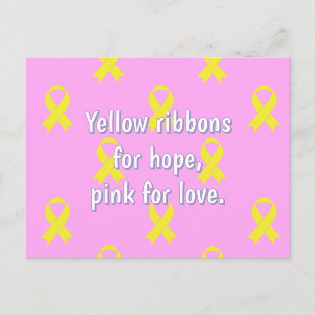 Carte Postale Sensibilisation au cancer du sein (Devant)