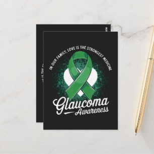Carte Postale Sensibilisation au glaucome médical