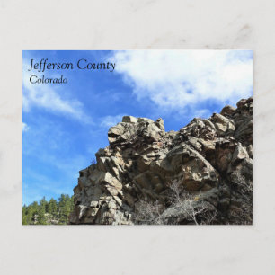 Carte Postale Sentier dans le comté de Jefferson, Colorado